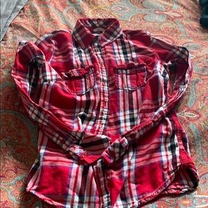 Aeropostale girls flannel size XS